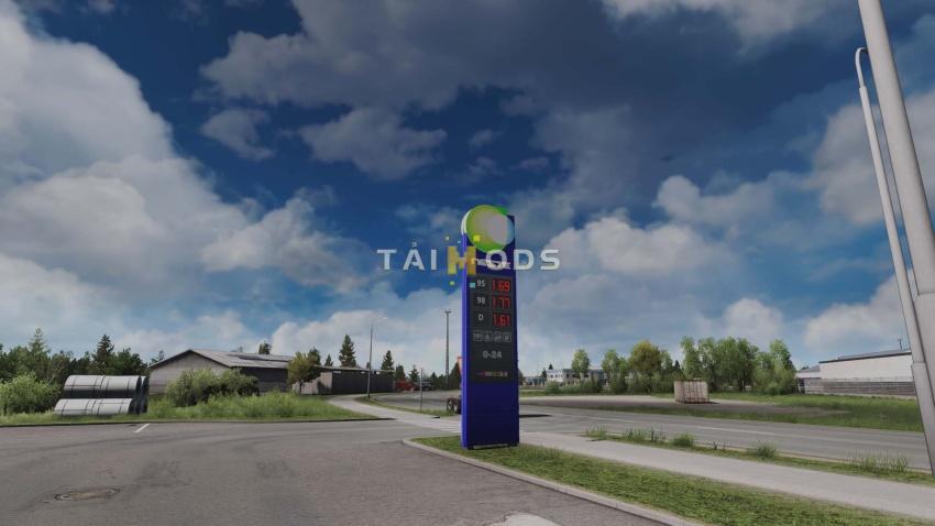 ETS2 - Real Companies, Gas Stations V2.04.08 (1.57.x)