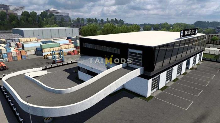 ETS2 - Trans-All Garage D-Deck V2025.2.1 (1.53.x)