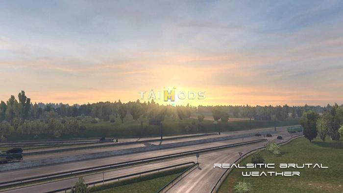 ETS2 - Realistic Brutal Graphics And Weather V10.8 (1.53.x)