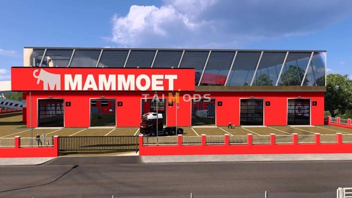 ETS2 - Mammoet Garage D-Deck V1.0 (1.53.x)