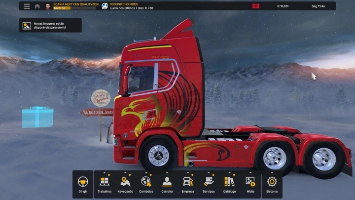 ETS2 - Profile Scania Next Gen Quality3dmods (06.01.2025) V1.0 (1.53.x)