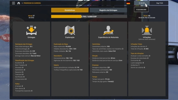 ETS2 - Profile Daf XF 105 (06.01.2025) V1.0 (1.53.x)