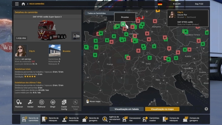 ETS2 - Profile Daf XF 105 (06.01.2025) V1.0 (1.53.x)