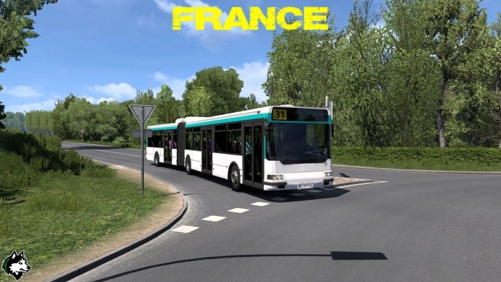 ETS2 - Pack City Buses into Traffic V1.1 (1.53.x)