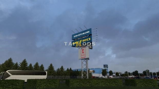 ETS2 - Real Companies, Gas Stations & Billboards V2.02.04 (1.53.x)