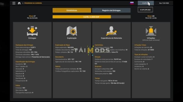 ETS2 - Profile V1.0 (14.09.2024) (1.51.x)