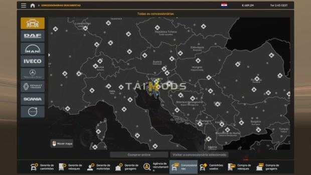 ETS2 - Profile (Savegame) V1.0 (1.51.x)