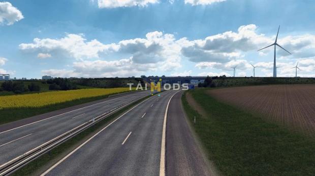 ETS2 - Better Grass Draw Distance V1.0 (1.49.x)