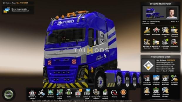 ETS2 - Profile Special Transport V1.0 (1.49.x)