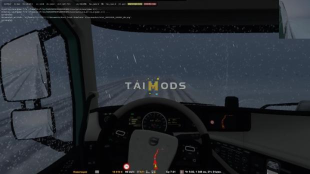 ETS2 - Nice Winter Addon for Frosty Winter Weather Mod 7.9 (1.49.x)