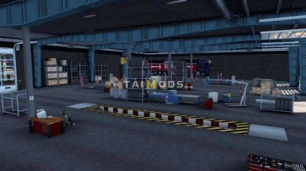 ETS2 - Trans-All Garage D-Deck V2023.2 (1.48.x)