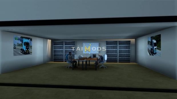 ETS2 - Garage D-Deck Maersk V1.0 (1.48.x)