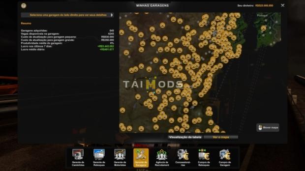 ETS2 - Profile Mapa EAA No Mods V1.0 (1.47.x)