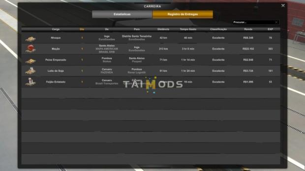 ETS2 - Profile Map Americam Brasil ERB 9.67 (1.47.x)