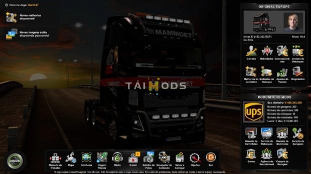 ETS2 - Profile Original Europe V1.0 (1.47.x)