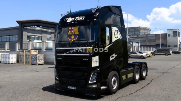 ETS2 - Sticker Glass Barcelona V1.0 (1.47.x)