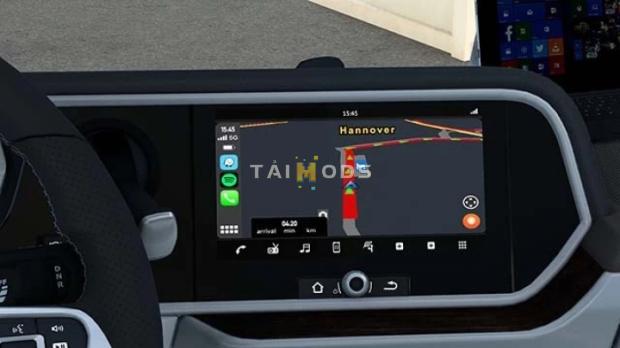 ETS2 - Apple CarPlay for DAF 2021 V1.1 (1.46.x)
