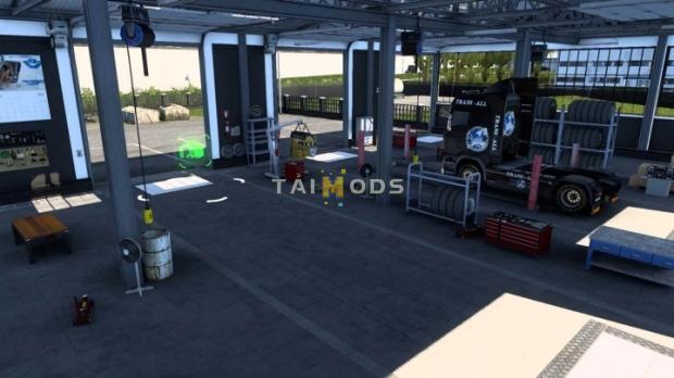 ETS2 - Trans-ALL Garage Small V1.7 (1.46.x)