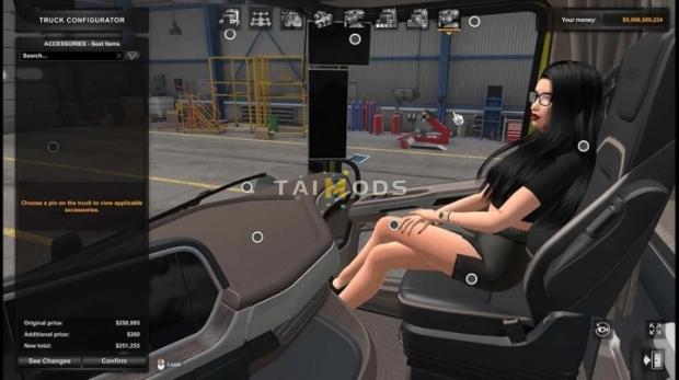 ETS2 - Girls Passenger V1.3 (1.46.x)