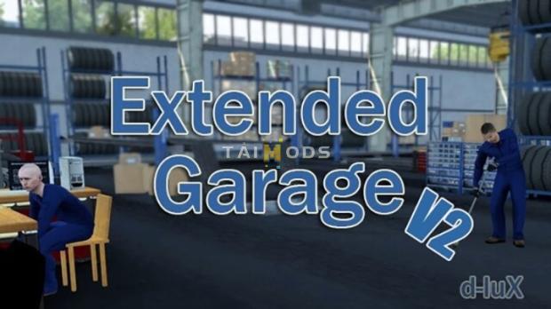 ETS2 - Extended Garage V2.0 (1.45.x)