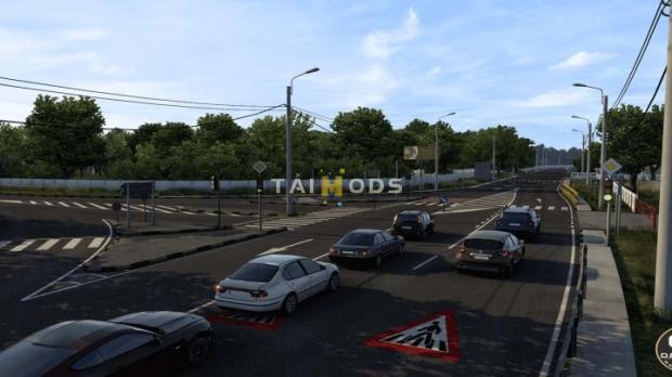 ETS2 - Traffic Intensity Pack V10.0.12 (1.45.x)