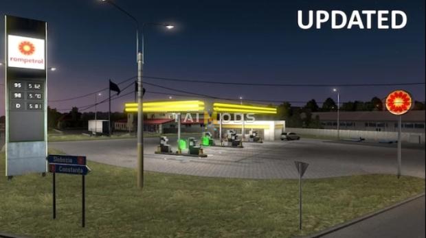 ETS2 - Real European Gas Stations (1.44.x)