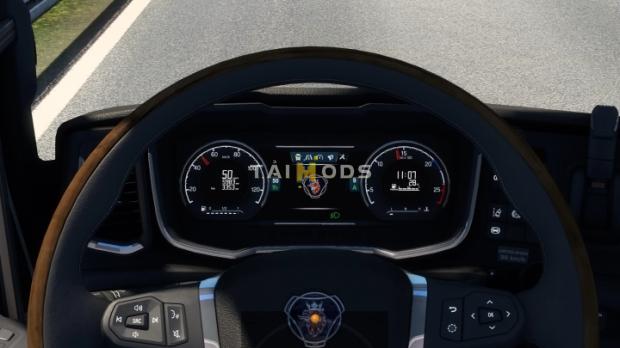 ETS2 - Scania 2016 Improved Dashboard V3.0 (1.44.x)