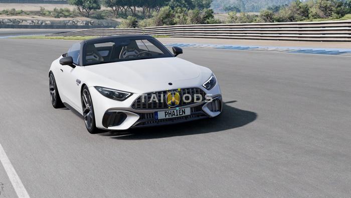 BeamNG – Mercedes-Benz SL63 AMG Car Mod