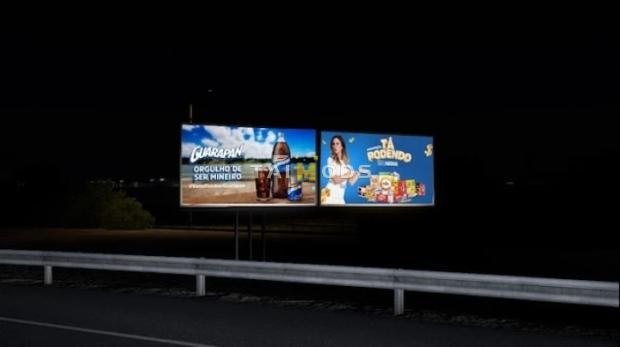 ETS2 - Various Brazilian Adboards (1.44.x)
