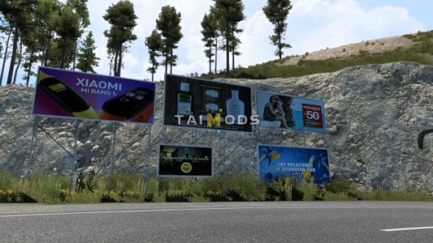 ETS2 - Real Spanish Companies, Gas Stations, Advertising V1.9.1 (1.43.x)