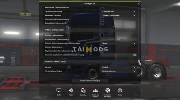 ETS2 - Realistic Physic & Cabin Movement V1.5 (1.43.x)