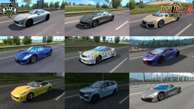 ETS2 - GTA V Traffic Pack V4.0 (1.44.x)