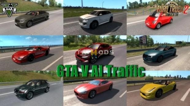 ETS2 - GTA V Traffic Pack V4.5 (1.46.x)