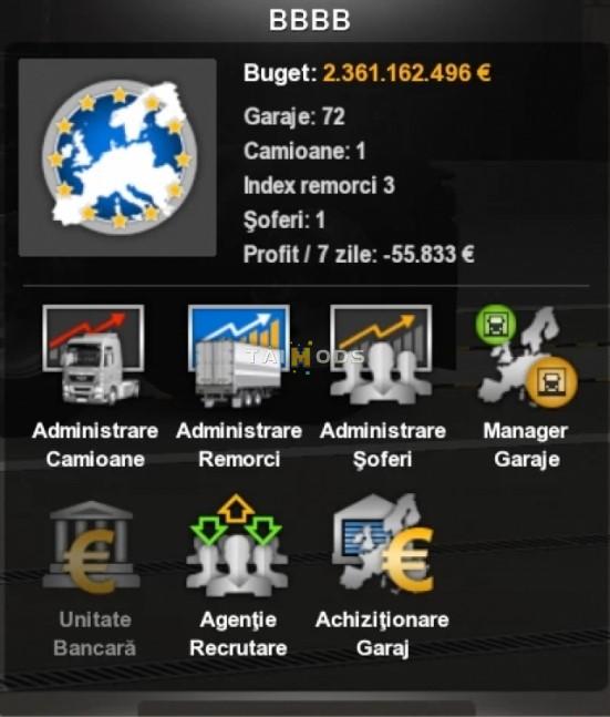 ETS2 - Savegame Money and XP (1.43.x)