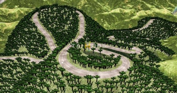 ETS2 - PKU Extreme Road Map Savegame (1.43.x)