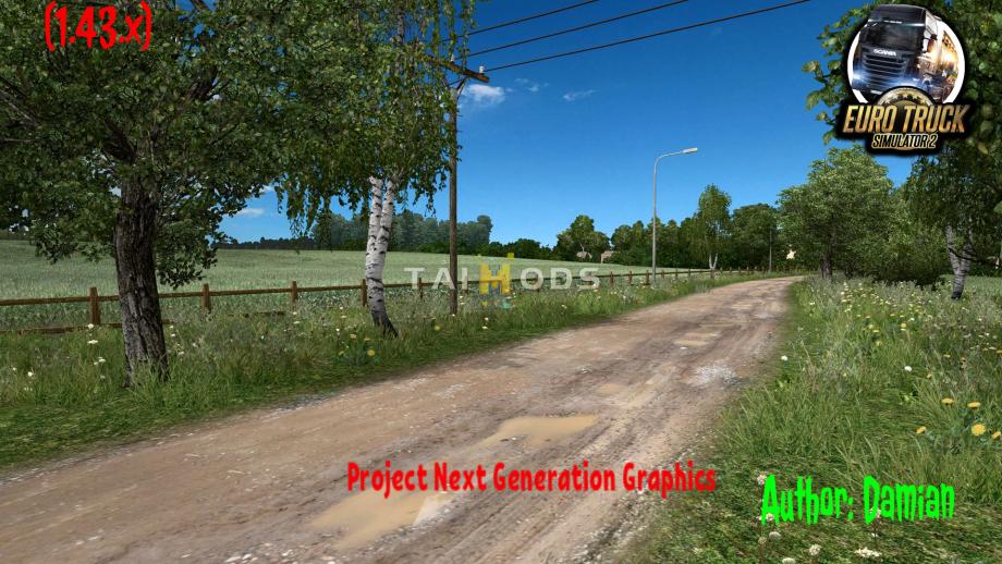 ETS2 - Global Mod Graphics of The Next Generation HQ (1.43.x)
