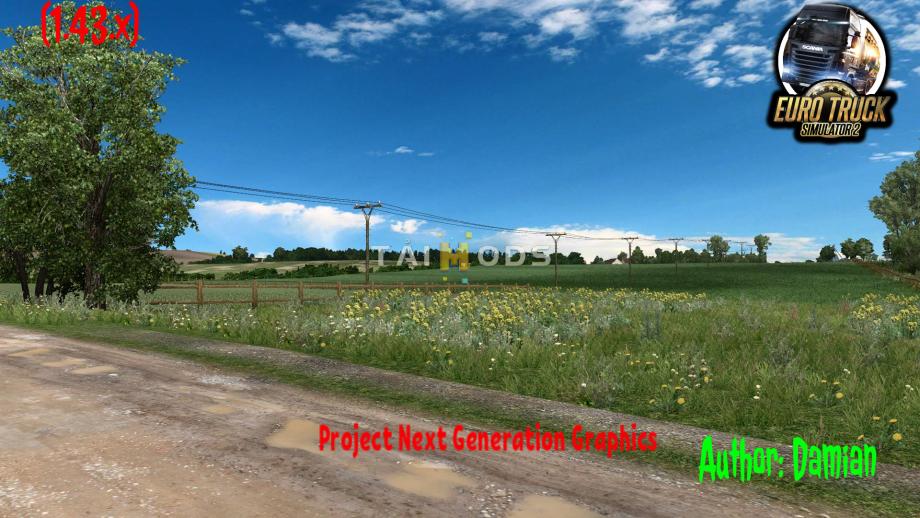 ETS2 - Global Mod Graphics of The Next Generation HQ (1.43.x)