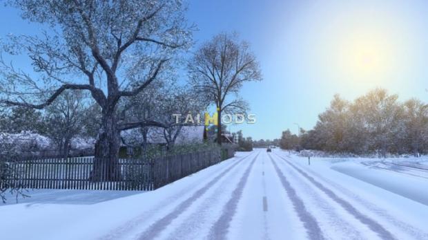 ETS2 - Frosty Winter Weather V9.0 (1.43.x)