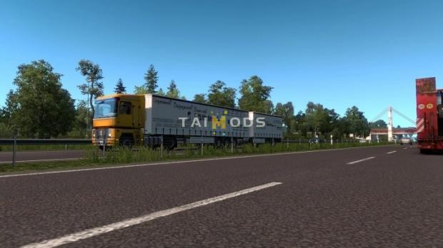 ETS2 - Multiple Trailers in Traffic Mod (1.43.x)