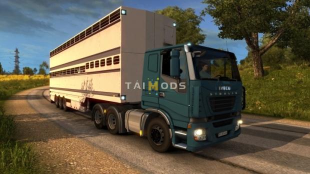 ETS2 - More Realistic Stock AI Wheels V1.1 (1.42.x)