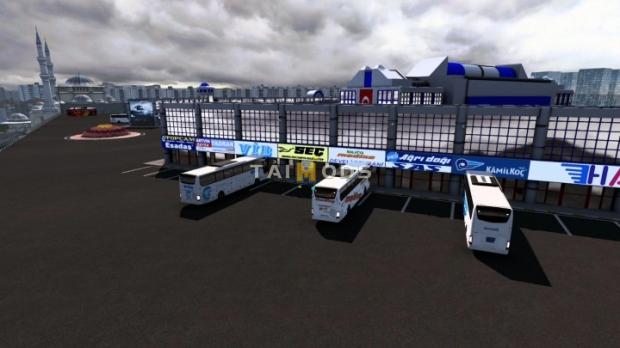 ETS2 - Biggest Bus Terminal 2021 V2.0 (1.42.x)