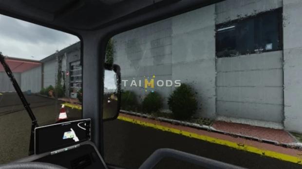 ETS2 - Realistic Intense Rain V2.2 (1.42.x)