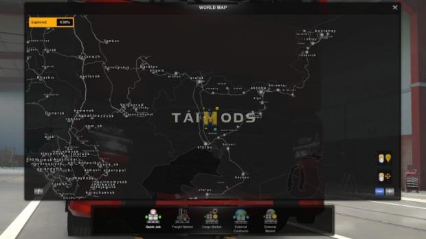 ETS2 - ProMods High Quality Extended Background Map V1.5 (1.42.x)