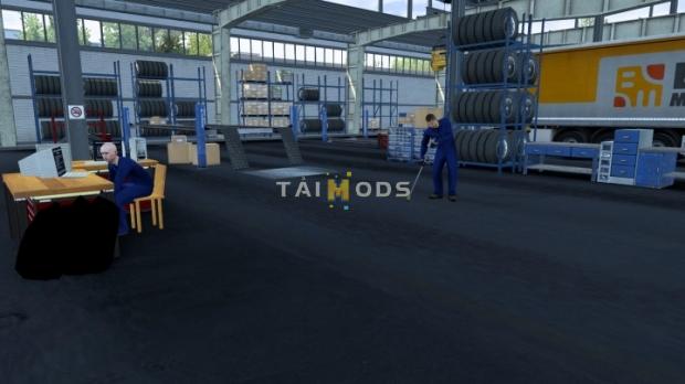 ETS2 - Extended Garage V1.0 (1.42.x)