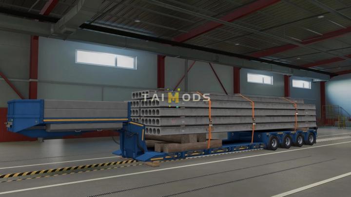 ETS2 - SCS Lowloader Hidden Cargo Unlock (1.41.x)