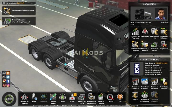 ETS2 - Mapa Ceibo 1.8 for Profile Mod (1.41.x)