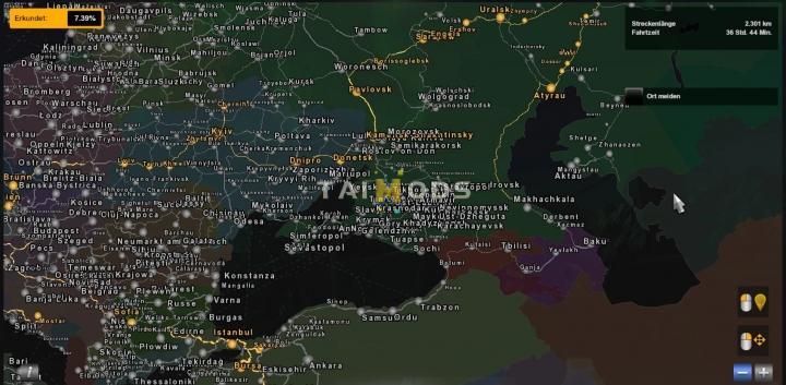 ETS2 - ProMods High Quality Extended Background V1.4 (1.41.x)