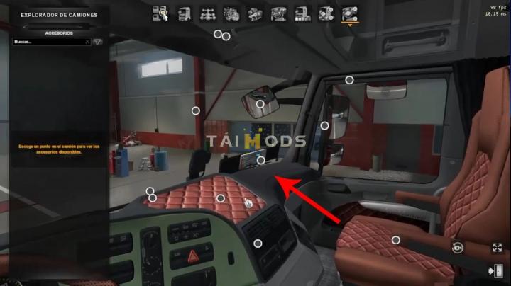 ETS2 - Cartel Led Bar for All Trucks (1.41.x)