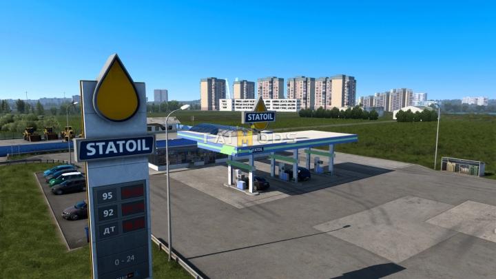 ETS2 - Beautiful Gas Stations (1.40.x)