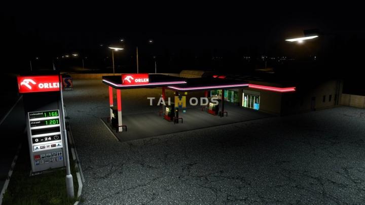 ETS2 - Beautiful Gas Stations (1.40.x)